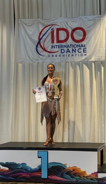 Una pianese sul tetto del mondo della danza sportiva