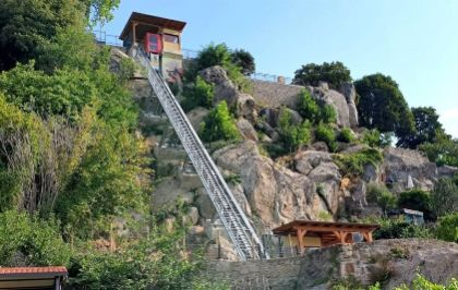 Torna in funzione l’ascensore inclinato “Il Minatore”