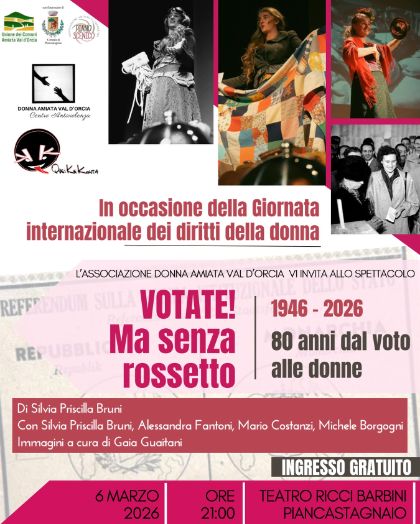 Votate! Ma senza rossetto